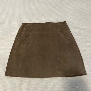 Blank nyc leather skirt